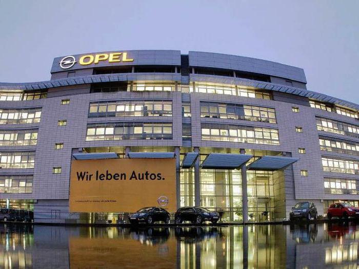 Výrobce země Opel