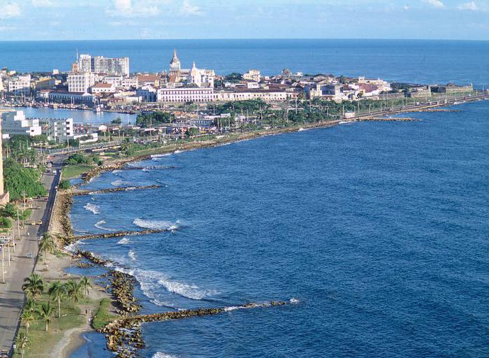miasto Cartagena Kolumbii