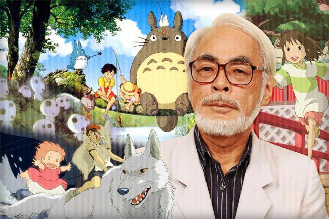 kreskówki Hayao miyazaki listy