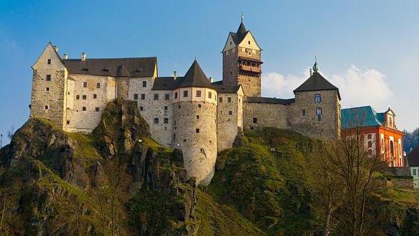 замък loket в Чешката република