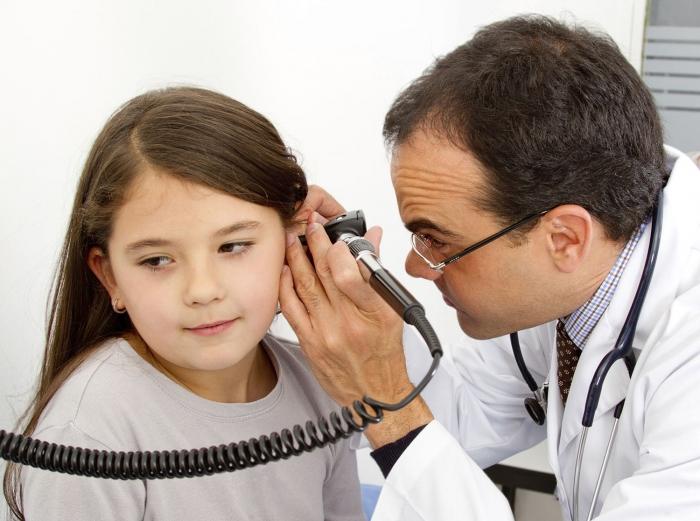 pediatrični vnetje srednjega ušesa