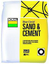poraba cementa in peska na 1 m2
