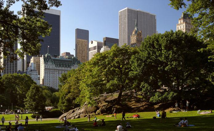 Pogled na Central Park u New Yorku