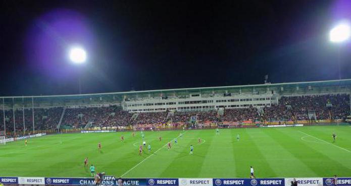 капацитет на централния стадион в Казан