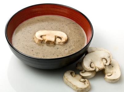 zuppa di crema di champignon