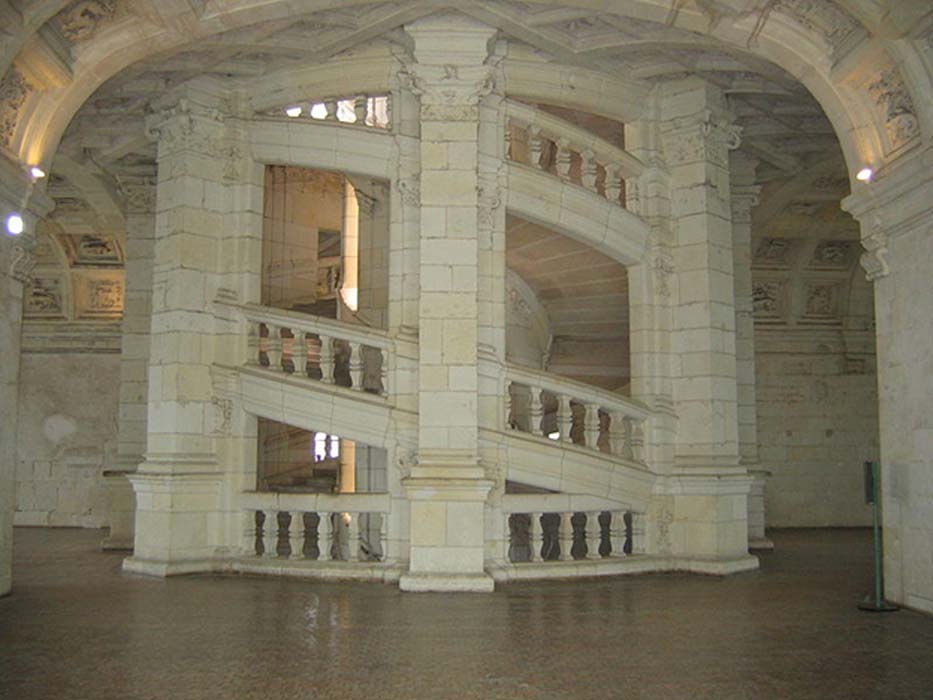 stopnišče v gradu