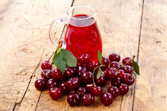 cherry juice benefit a poškození