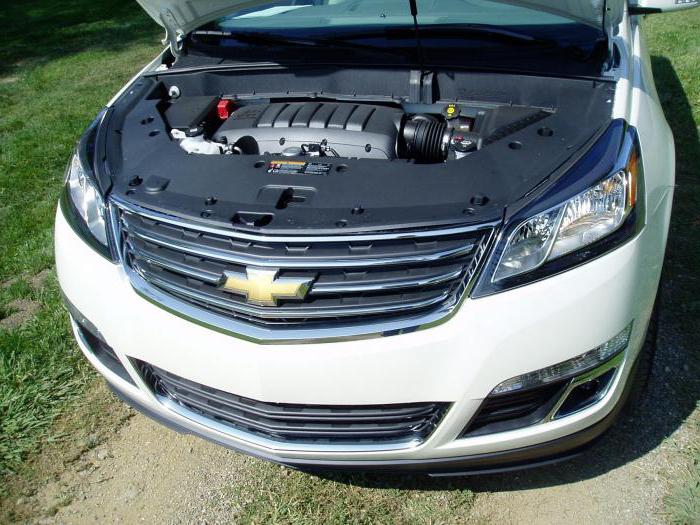 Dane techniczne Chevroleta Traverse