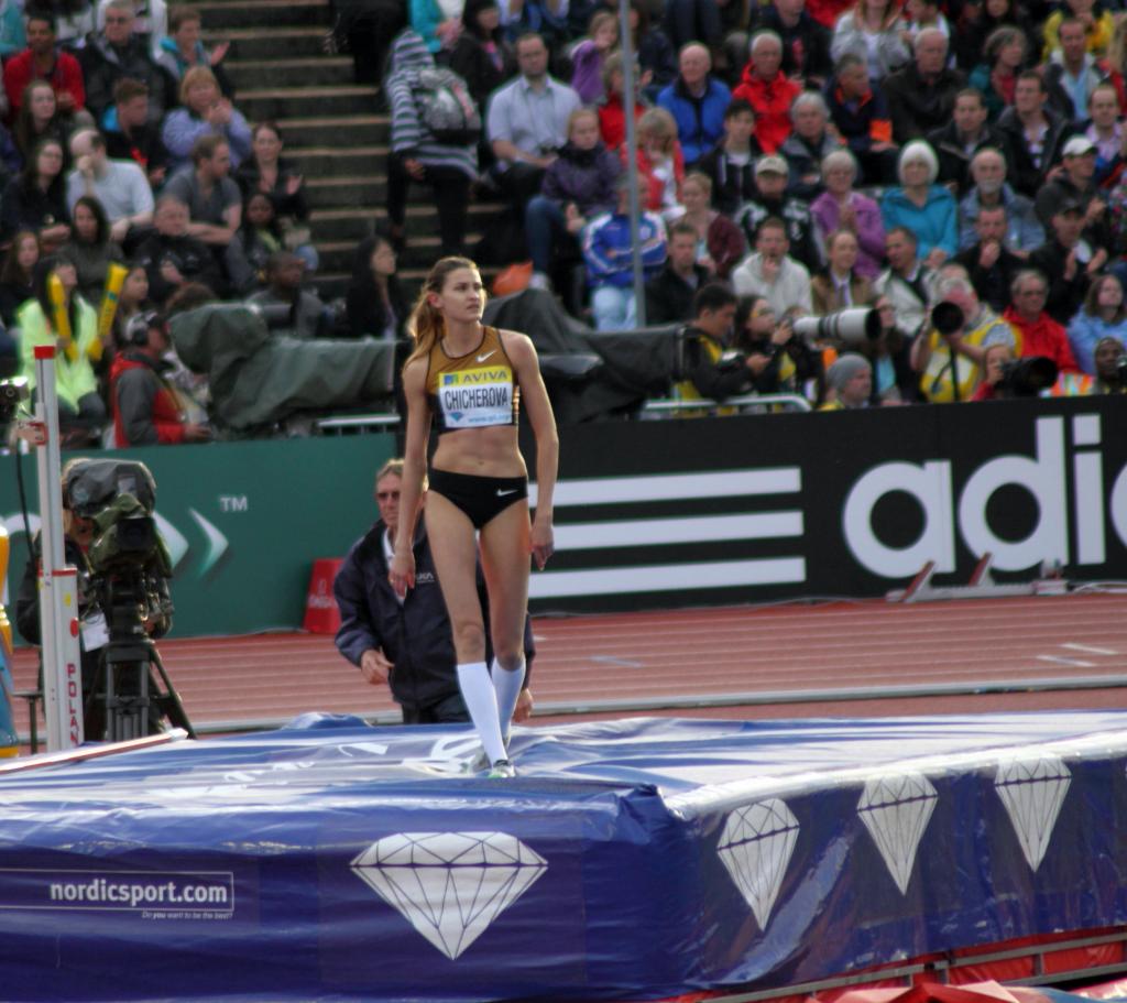 Anna Chicherova campione olimpico nel salto in alto