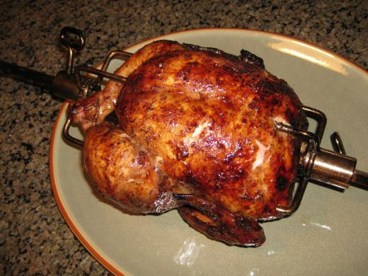 piščanec na žaru v pečici