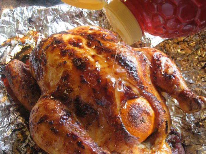 pečena piletina s medom