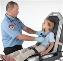 zadrževalni sistem za otroke prometne policije
