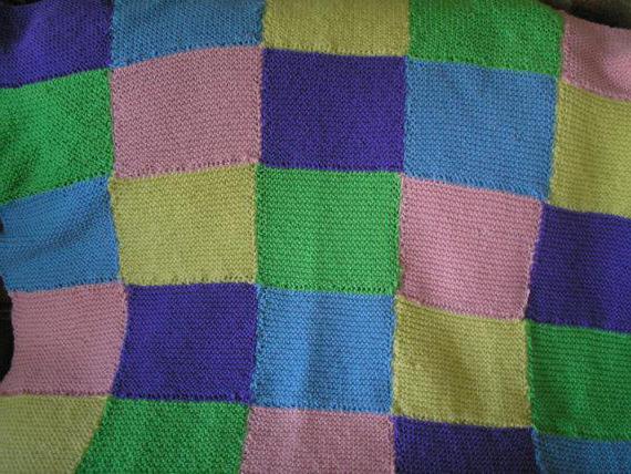vzorci za igle za pletenje otroške odeje