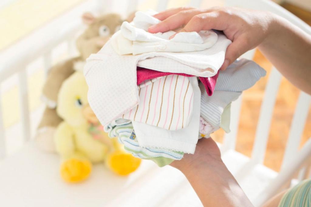 Kako umiti otroška oblačila