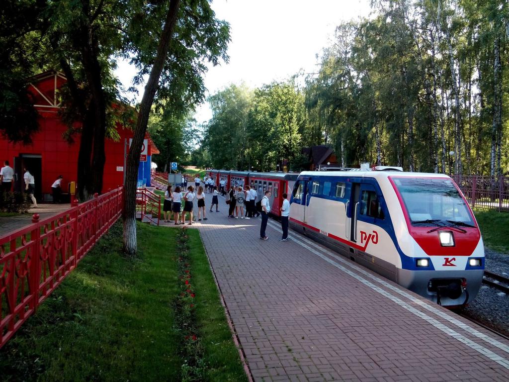 způsob provozu dětské železnice v romomoskovsku