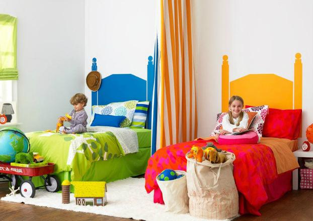 otroška soba za otroke različnih starosti