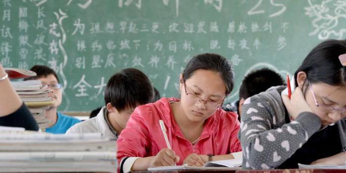 образовање у Кини