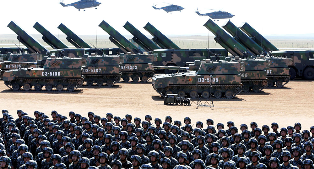 število kitajske vojske