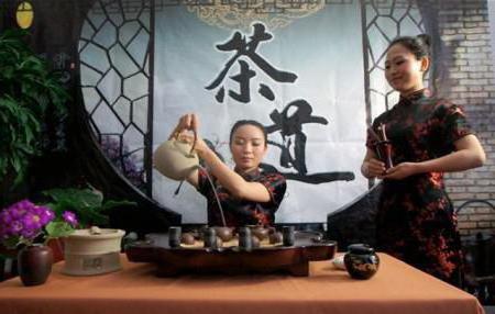 Descrizione della cerimonia del tè cinese