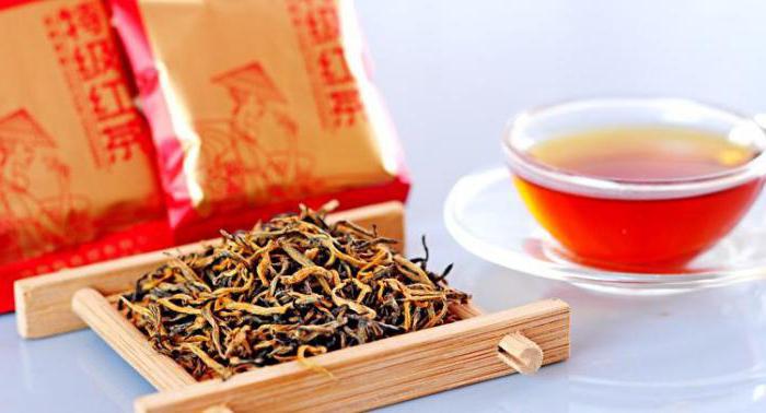 Descrizione del tè Dian Hong