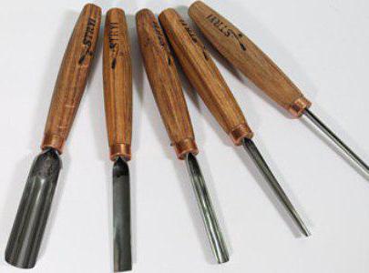 scalpelli per affilare il legno