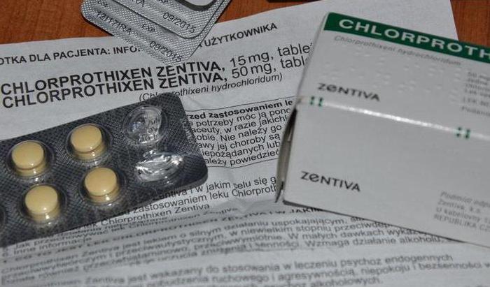 medycyna chlorprothixen