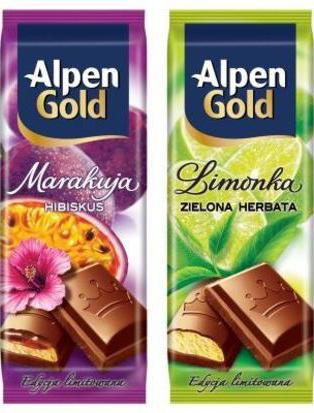 състав на шоколада Alpen Gold