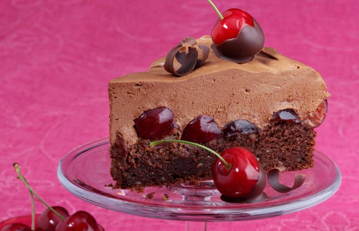 Chocolate Cherry Pie - Przepis