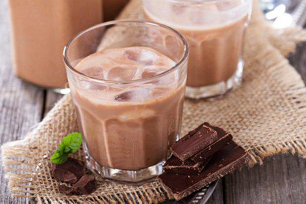 ricetta di cioccolato shake