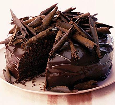 čokoládová housková dort recept