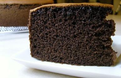 торта за шоколадова гъба