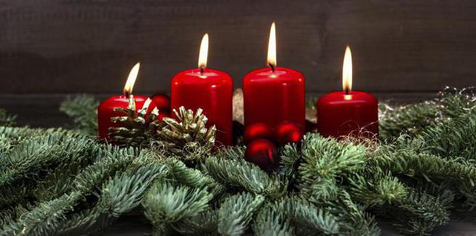 Božična sveča z lastnimi rokami