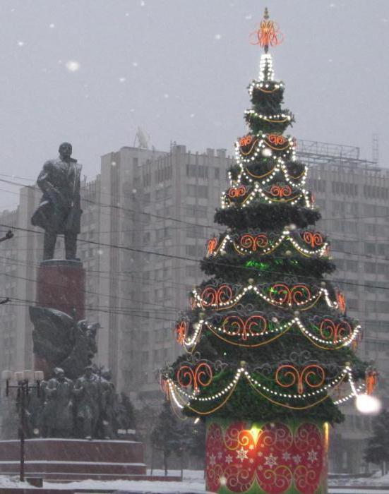 история на коледната елха в Русия за деца