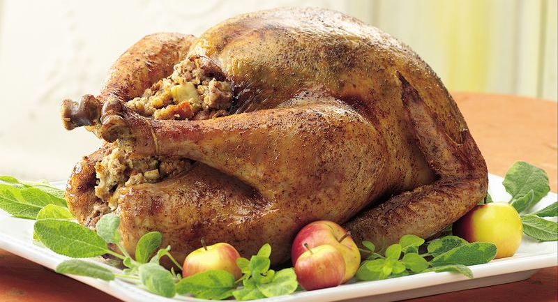 ricetta per la Turchia di Capodanno cotta nel forno
