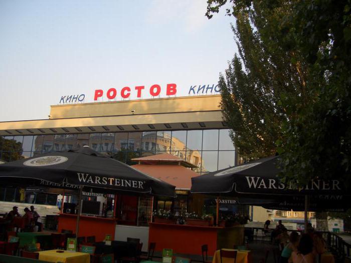 wielkie kino Rostov na sesjach Don