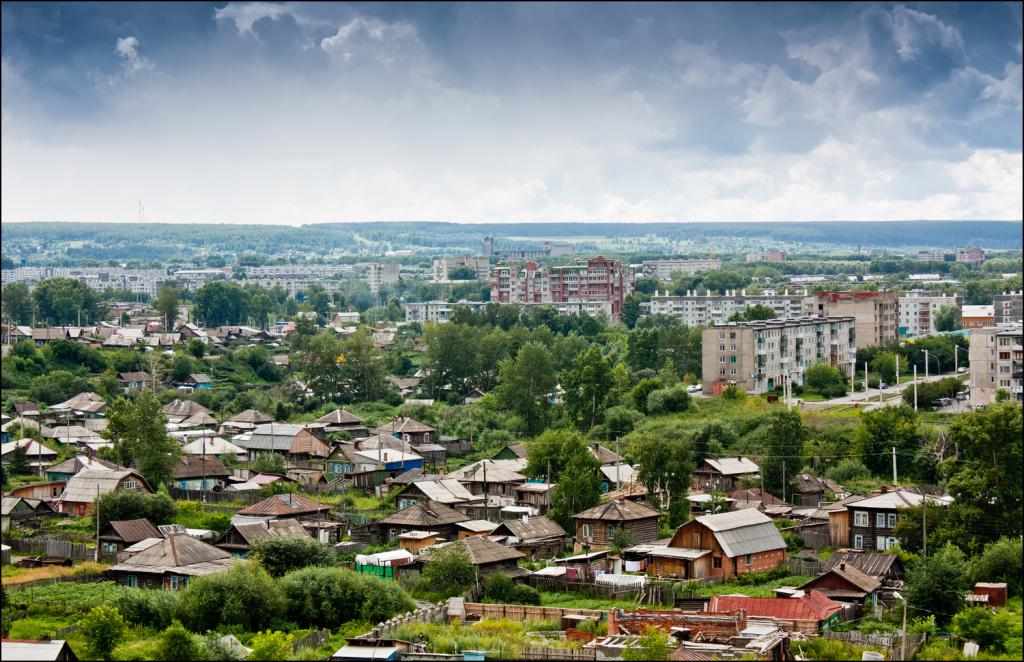 Città Achinsk, territorio di Krasnoyarsk