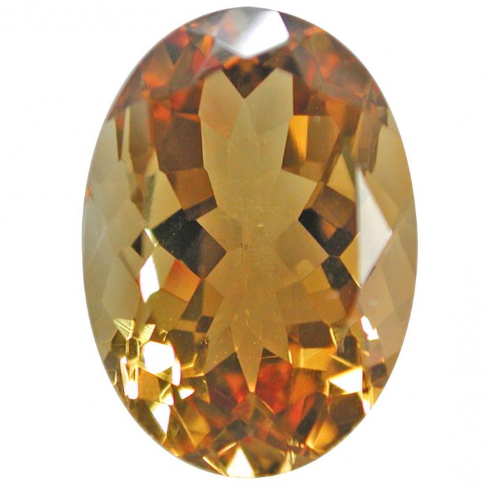Orecchini A Perno In Citrino Naturale Giallo – Argento 925 Sterling Placcato Rodio, Ipoallergenici, Grandezza Gemma 8mm