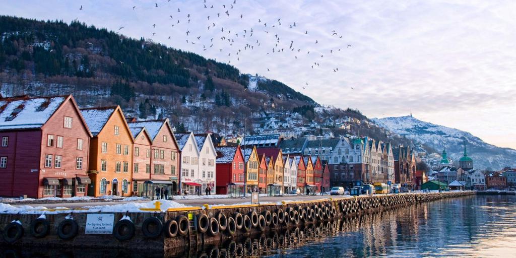 Nabrzeże w Bergen