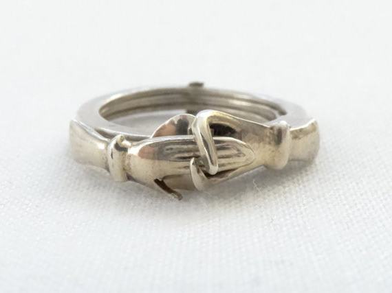 anello cladda in argento