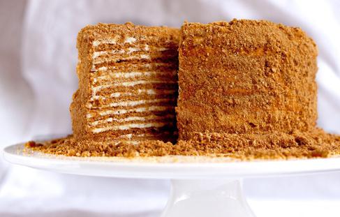 ricetta classica torta al miele fatta in casa