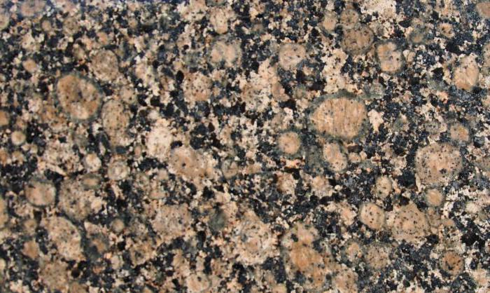 minerały stołowe piasek glina granit wapienny