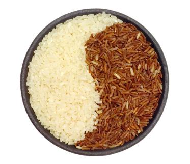 čiščenje telesa z rižem