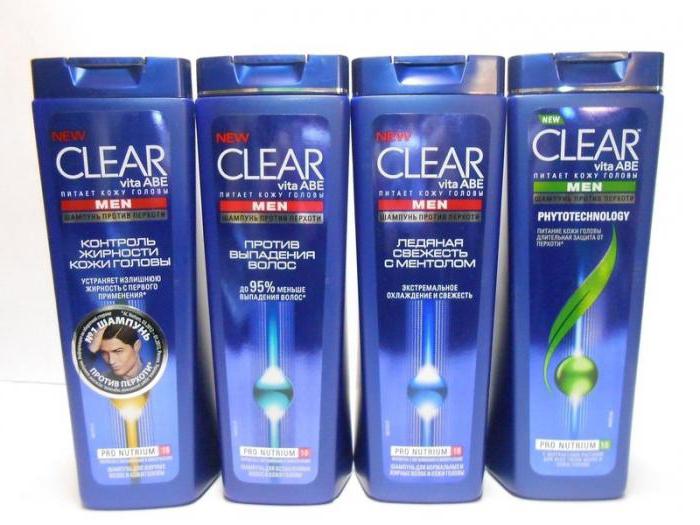 očistite šampon za moške