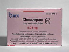 tablety klonazepamu