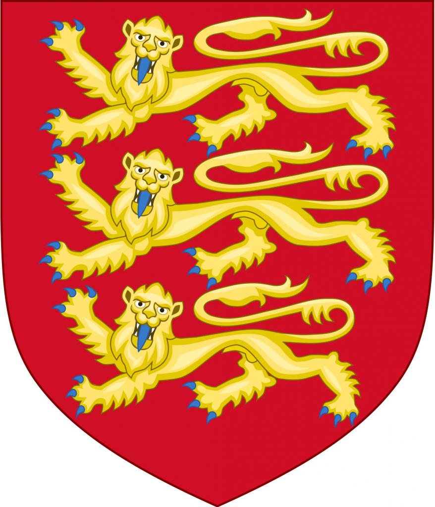 stemma dell'Inghilterra