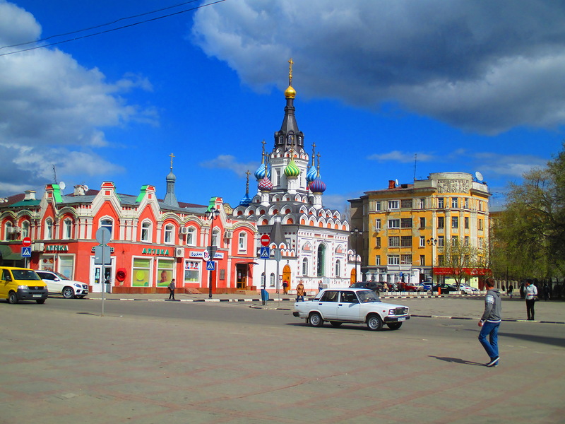 Piękne rosyjskie miasto