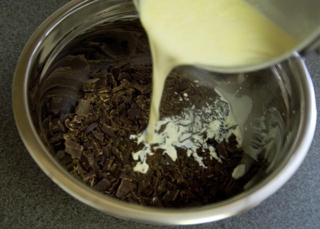 przepis na czekoladową polewę czekoladową