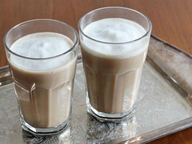 latte kávový recept
