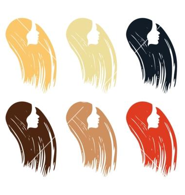 Tavolozza dei colori tavolozza dei capelli