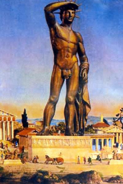 posąg kolosa z Rodos